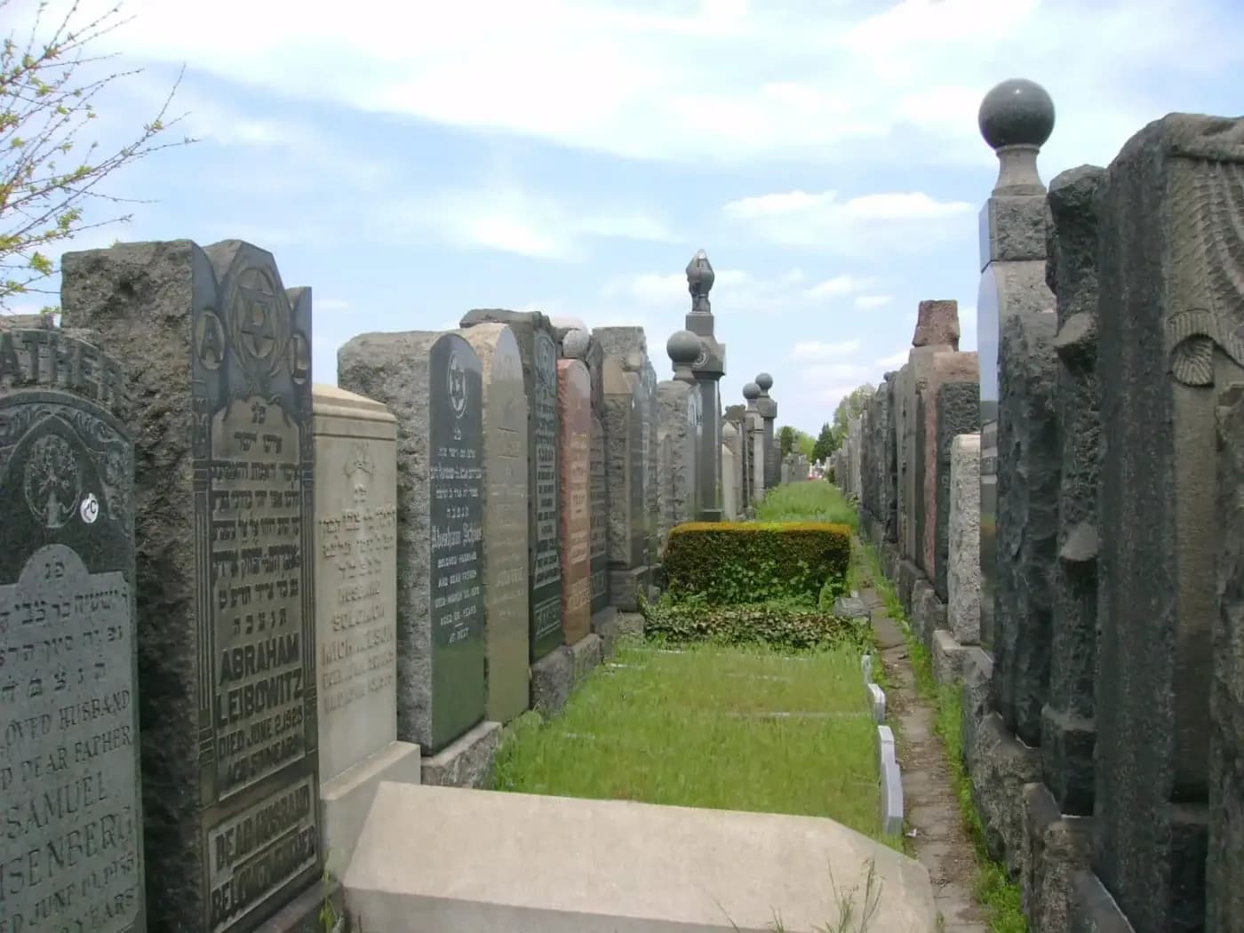The grounds at Mt. Zion Cemetery.